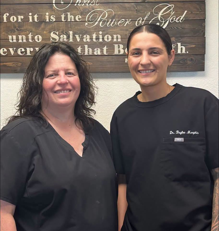 Dr. Laura Morphis and Dr. Baylee Morphis